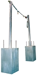 DBI/SALA 7400240 SecuraSpan Pour-in-Place Horizontal Lifeline System
