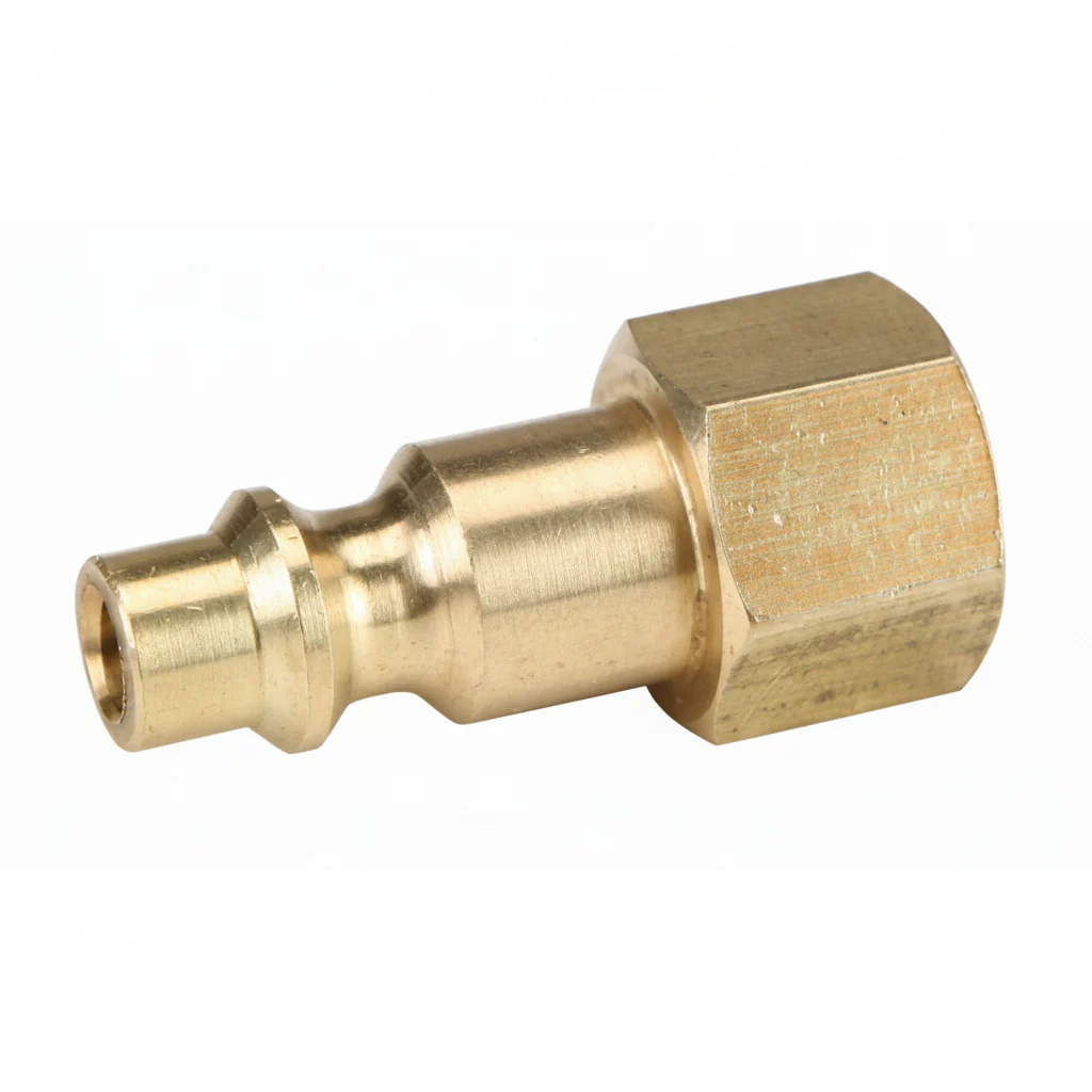 Nikro 861702 Fem Plug Yellow Airline 1/4