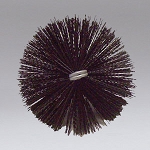 Nikro 860212 Manual 6 Inch Round Nylon Duct Brush