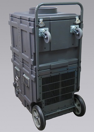 Nikro PDC2400 Features A Polyethylene Housing And Backward Incline Blower With A 2500 CFM Rating