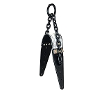 Falltech  7493A  Chain Anchor Durable Powder Coated Steel Anchoring Plates