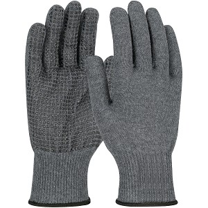 PIP 08-KAB750PD Kut Gard Seamless Knit ACP / Kevlar Blended Glove with PVC Dot Grip - Lightweight 