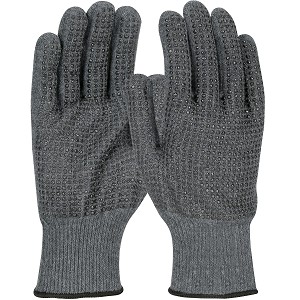 PIP 08-KAB750PDD Kut Gard Seamless Knit ACP / Kevlar Blended Glove with PVC Dot Grip - Lightweight 
