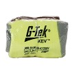 PIP 09-K1250V G-Tek KEV Seamless Knit Kevlar / Elastane Glove with Polyurethane Coated Flat Grip on Palm & Fingers - Vend-Ready 
