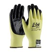 PIP 09-K1450V G-Tek KEV Seamless Knit Kevlar / Elastane Glove with Nitrile Coated Smooth Grip on Palm & Fingers - Vend-Ready 