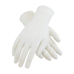 PIP 100-332400 CleanTeam Single Use Class 100 Cleanroom Nitrile Glove with Finger Textured Grip - 9.5" 
