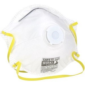 PIP 10103821 Safety Works N95 Harmful Dust Disposable Respirator with Exhalation Valve 