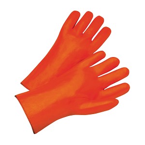 PIP 1027OR West Chester PVC Dipped Glove with Foam Liner and Smooth Finish - 12" 