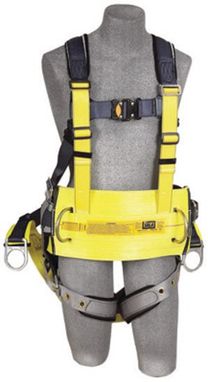 DBI/SALA X-Large ExoFit Derrick Full Body/Vest Style Harness With Back D-Ring with 18 