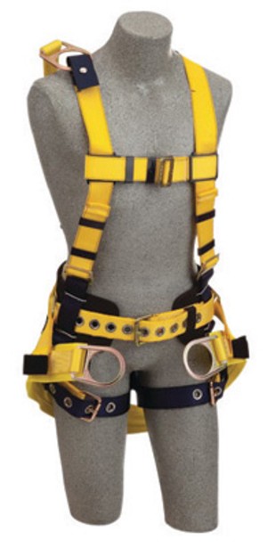 DBI/SALA Large Delta Derrick No-Tangle Full Body/Vest Style Harness With Back D-Ring With 18 