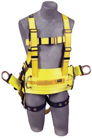 DBI/SALA Medium Delta II Derrick Style Harness With Back D-Ring With 18 