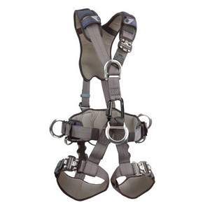 DBI/SALA Large ExoFit Derrick Full Body Style Harness With Back, Front And Side D-Ring, Tongue Leg Strap Buckle, 18 