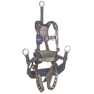 DBI/SALA Large ExoFit NEX Full Body/Vest Style Harness With Tech-Lite Aluminum Back D-Ring With 18 