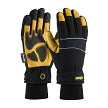 PIP 120-4800 Maximum Safety Goatskin Leather Palm with Fabric Back and 3M Thinsulate Lining - Waterproof Barrier 
