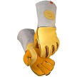 PIP 1485 Caiman Elk Skin Wool Insulated Unlined Palm MIG/Stick Welding Gloves 