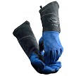 PIP 1508 Caiman 18" Cow Split Fleece Lined MIG/Stick Welding Gloves 