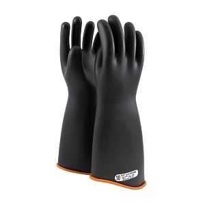 PIP 158-1-18 NOVAX Class 1 Rubber Insulating Glove with Contour Cuff- 18 