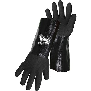 PIP 1UH7015 Blade Defender Sandy Nitrile Blend Coated Glove with HPPE Blended Liner and Non-Slip Grip - 12" 