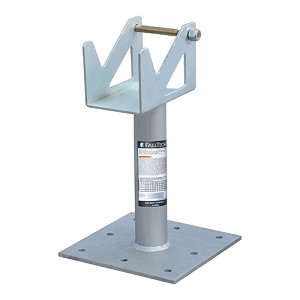 Falltech 78012WCSSC Post Anchor with Rotating SRL Cradle for Wood, Concrete and Steel 