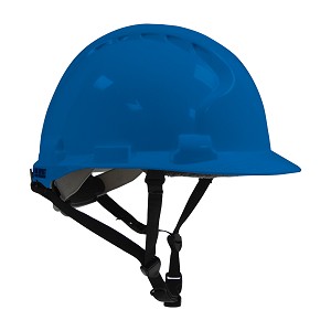 PIP 280-AHS240-50 Type II Linesman Hard Hat with HDPE Shell, EPS Impact Liner, Polyester Suspension, Wheel Ratchet Adjustment and 4-Point Chin Strap 