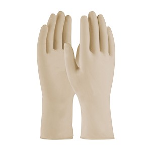 PIP 2850 PosiShield Disposable Latex Glove, Powder Free with Textured Grip - 7 mil 