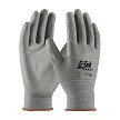 PIP 33-GT125 G-Tek Touch Seamless Knit Nylon / Polyester Glove with Polyurethane Coated Flat Grip on Palm & Fingers - Touchscreen Compatible 