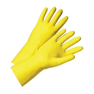 PIP 3312 West Chester Unsupported Latex, Flock Lined with Raised Diamond Grip - 16 Mil 