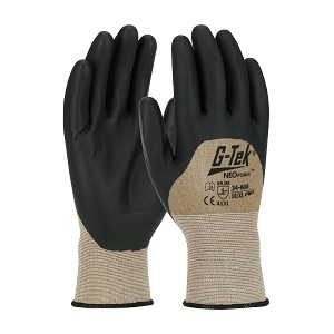 PIP 34-608 G-Tek NeoFoam Seamless Nylon Glove with NeoFoam Coated Palm, Fingers & Knuckles - Touchscreen Compatible 