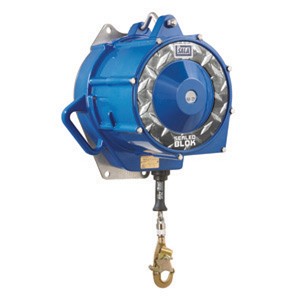 DBI/SALA 175' Sealed-Blok Self Retracting Lifeline With Galvanized Steel Wire Rope, Swivel Snap Hook, Anchorage Carabiner, And Cable Tie-Off Adapter 