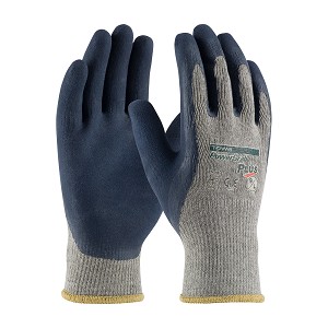 PIP 39-C1600 PowerGrab Plus Seamless Knit Cotton / Polyester Glove with Latex Coated MicroFinish Grip on Palm & Fingers 