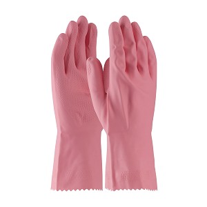 PIP 48-L185P Assurance Unsupported Latex, Flock Lined with Honeycomb Grip - 18 Mil 