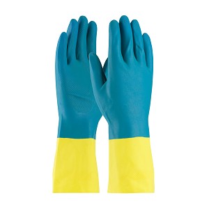 PIP 52-3670 Assurance Unsupported Neoprene/Latex, Flock Lined with Raised Diamond Grip - 28 Mil 