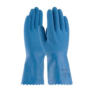 PIP 55-1635 Assurance Latex Coated Glove with Nylon Liner and Crinkle Finish Grip 
