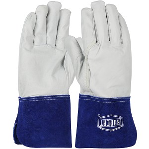 PIP 6142 Ironcat Top Grain Goatskin Leather Tig Welder's Glove  