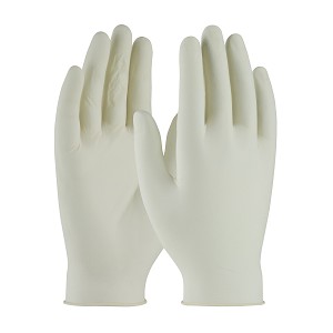 PIP 62-323PF Ambi-dex Food Grade Disposable Latex Glove, Powder Free - 5 mil 