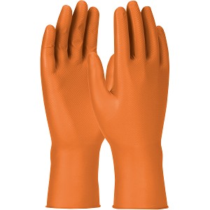 PIP 67-307 Grippaz Engage Superior Ambidextrous Nitrile Glove with Textured Fish Scale Grip - 7 Mil 