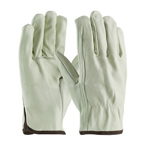 PIP 68-118 Premium Grade Top Grain Cowhide Leather Drivers Glove - Straight Thumb 