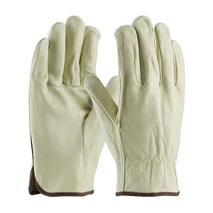 PIP 70-318 Premium Grade Top Grain Pigskin Leather Drivers Glove - Straight Thumb 