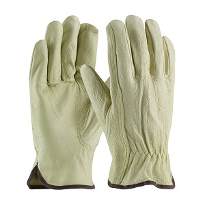 PIP 70-360 Industry Grade Top Grain Pigskin Leather Drivers Glove - Keystone Thumb 