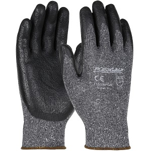 PIP 715SNFLB PosiGrip Seamless Knit Nylon Glove with Nitrile Coated Foam Grip on Palm & Fingers 