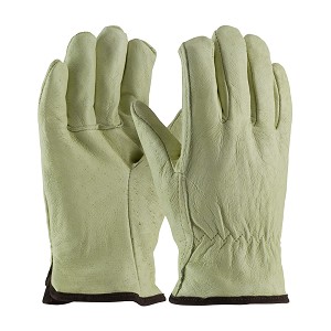 PIP 77-418 Top Grain Pigskin Leather Glove with White Thermal Lining - Straight Thumb 