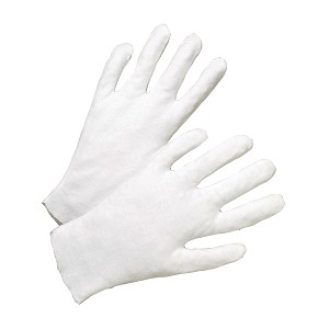 PIP 805 West Chester Heavy Weight Cotton Lisle Inspection Glove with Unhemmed Cuff  