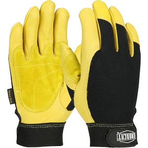 PIP 86350 Ironcat Reinforced Top Grain Cowhide Leather Palm Glove 