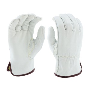 PIP 9110 Economy Top Grain Sheepskin Leather Drivers Glove with Aramid Blended Lining - Keystone Thumb 