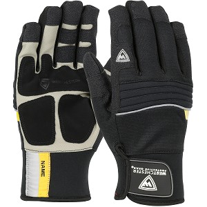 PIP 96653 Pro Series Yeti Synthetic Leather Palm with Spandex Back and Fleece Lining - Waterproof Liner 