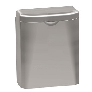 Bradley 4A10-110000 Napkin Dispenser, 1.5 Gal, Surface Mount 