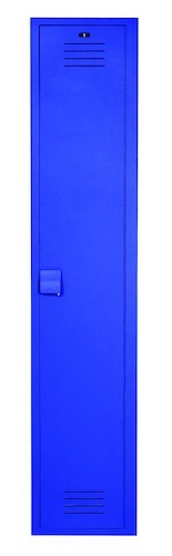 Bradley LK1212721HV-200 Locker 12in.W 12in.D 72in.H- 1-Tier 