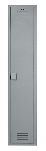 Bradley LK1518721HV-247 Locker 15in.W 18in.D 72in.H- 1-Tier 