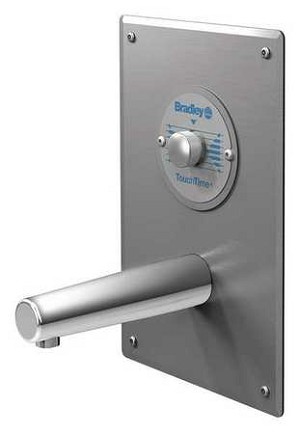 Bradley S23-1088 Shower,Hand/Foot Wash,20 to 80psi,6-1/2inL 