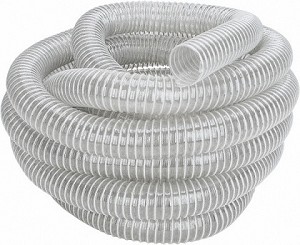 Cool Machines C6Q062 Insulation Vacuum Hose E-2 Clear 6 Inch - 25 Feet 